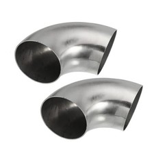 90 Degree Mandrel Bend Elbow Tube OD Inch 304 Stainless Steel Reusable  2.5"