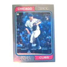 2023 CALEB KILIAN  Topps Heritage CHROME REFRACTOR 290/374 CUBS RC #92