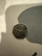2016 Olympics Swimmer Team GB Fifty Pence Coin,   Free Postage