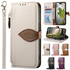 For Samsung Galaxy S26 S25 S24 FE PU Leather Magnetic Flip Stand Wallet Case