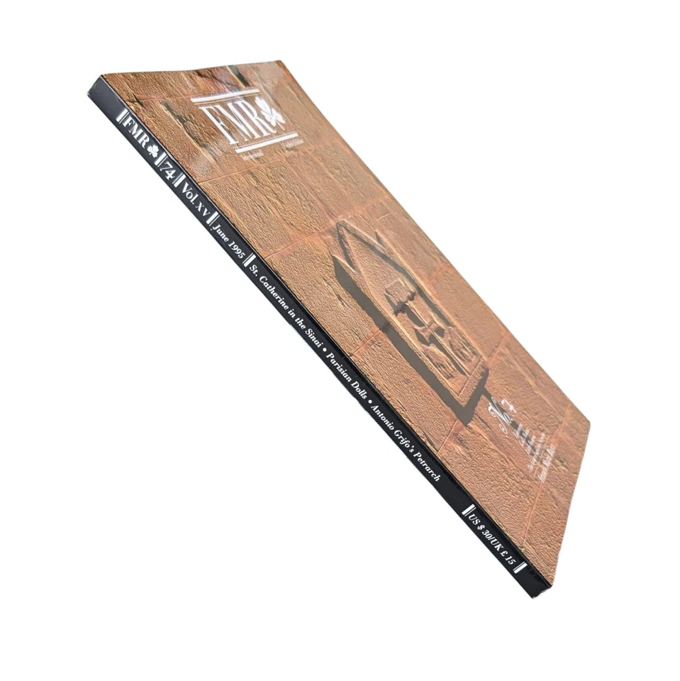 FMR Art Magazine # 74 June 1995  St Catherine Sinai Art Culture Parisian Dolls - Image 3 of 4