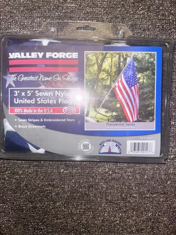 Bandera de Estados Unidos de nailon coser 3x5 Foto 2 de 3