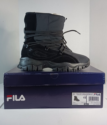 Fila Ray Tracer Sneakerboot 'Triple Black'  Boots Sneakers Shoes Mens 10 US