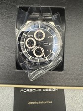 Porsche Design P'6351 Flat Six Chronograph Automatic Men's Watch 44MM NEW 4