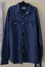 Chemise en jeans bleu Taille S NPO Casual