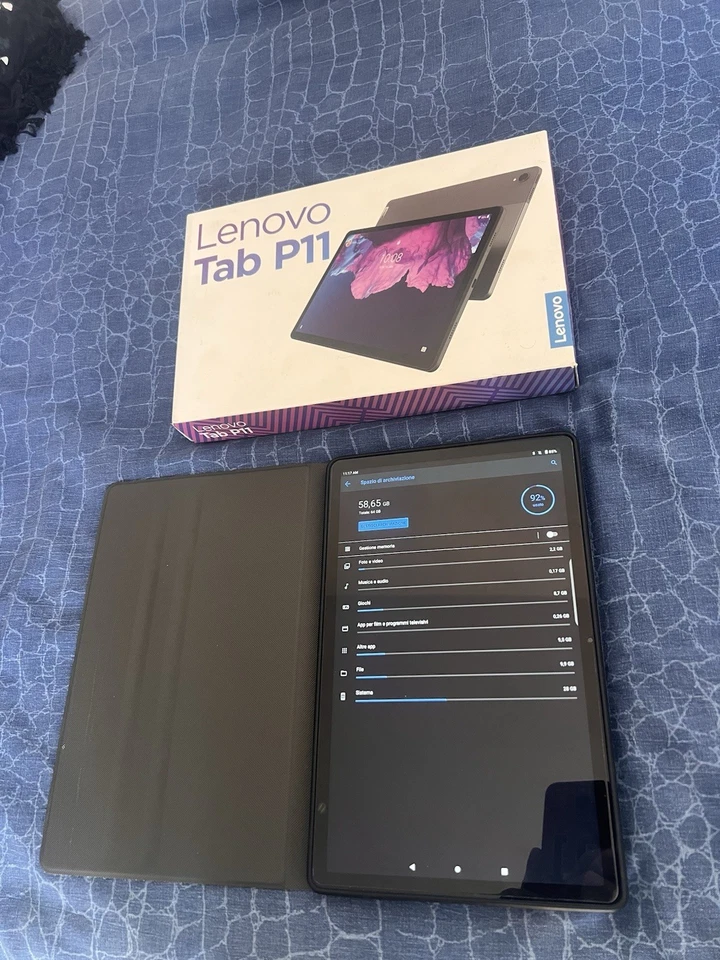 Lenovo Tab P11, Display 11" LCD, Qualcomm Snapdragon 662, RAM 4GB + 64GB, WiFi - Immagine 2 di 3