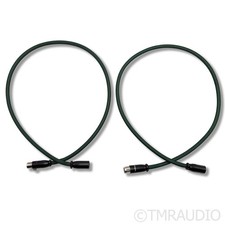 AudioQuest Python XLR Cables; 1m Pair Balanced Interconnects 