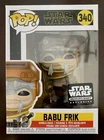 Funko POP! Babu Frik 340 Star Wars Smugglers Bounty Exclusive w/Protector