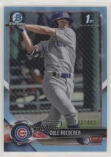 2018 Bowman Draft Chrome Sky Blue Refractor 202/402 Cole Roederer #BDC-125 5h0