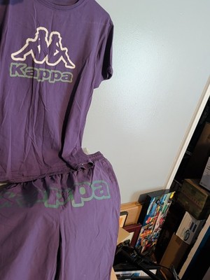 Kappa Women's XL Purple Short And Shirt Set