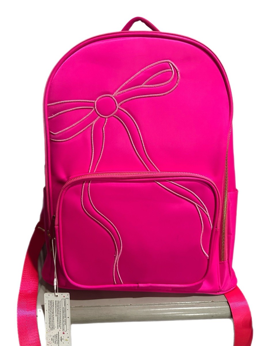 Danbar Global Scool Daze Girls Pink Beautiful Bow Fashion School