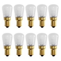 10X GlüHbirne RöHre T25 KüHlschranklampe 25W E14 Matt GlüHlampe Warmweiß Dimmbar