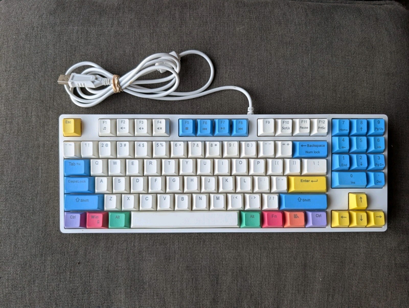 Havit KB487L Mechanical Gaming Keyboard - 89 Key Compact TKL