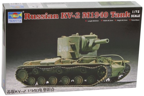 Kv-2 M1940 Tank 1:72 ACC NEW