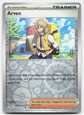 Arven 186/197 Obsidian Flames Uncommon Reverse Holofoil Near Mint Pokemon TCG