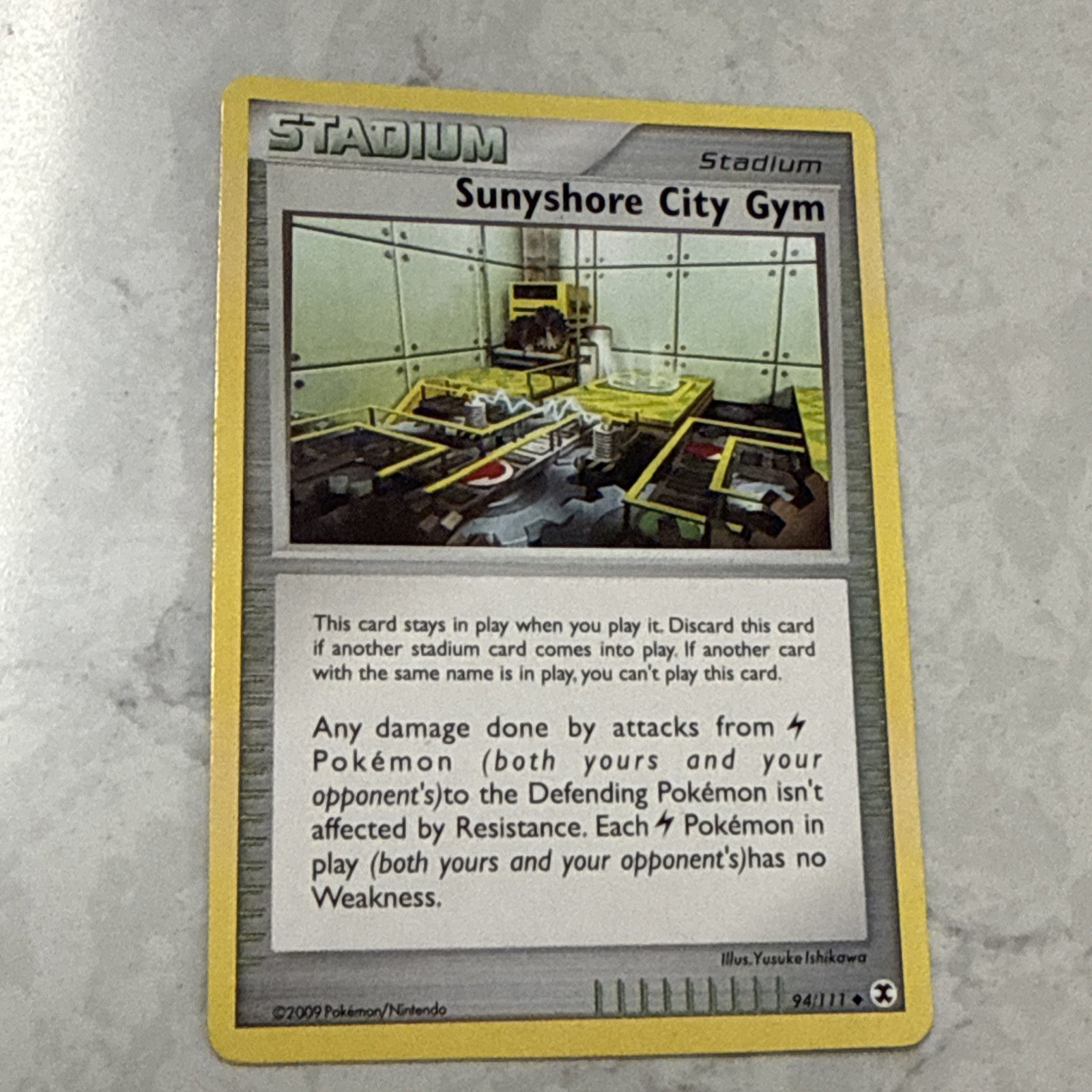 Sunyshore City Gym 94/111 Pokemon Rising Rivals Uncommon