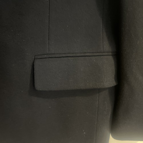 Vtg Polo University Club Blazer Mens 44 Blazer Navy Blue Virgin Wool Gold Button - Picture 2 of 17