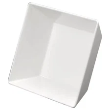 American Metalcraft SQB88 White Porcelain 47 Oz Square Bowl
