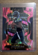 2025 Panini Select - Concourse Jalen Milroe #14 Pink Shock Prizm (RC) ROOKIE