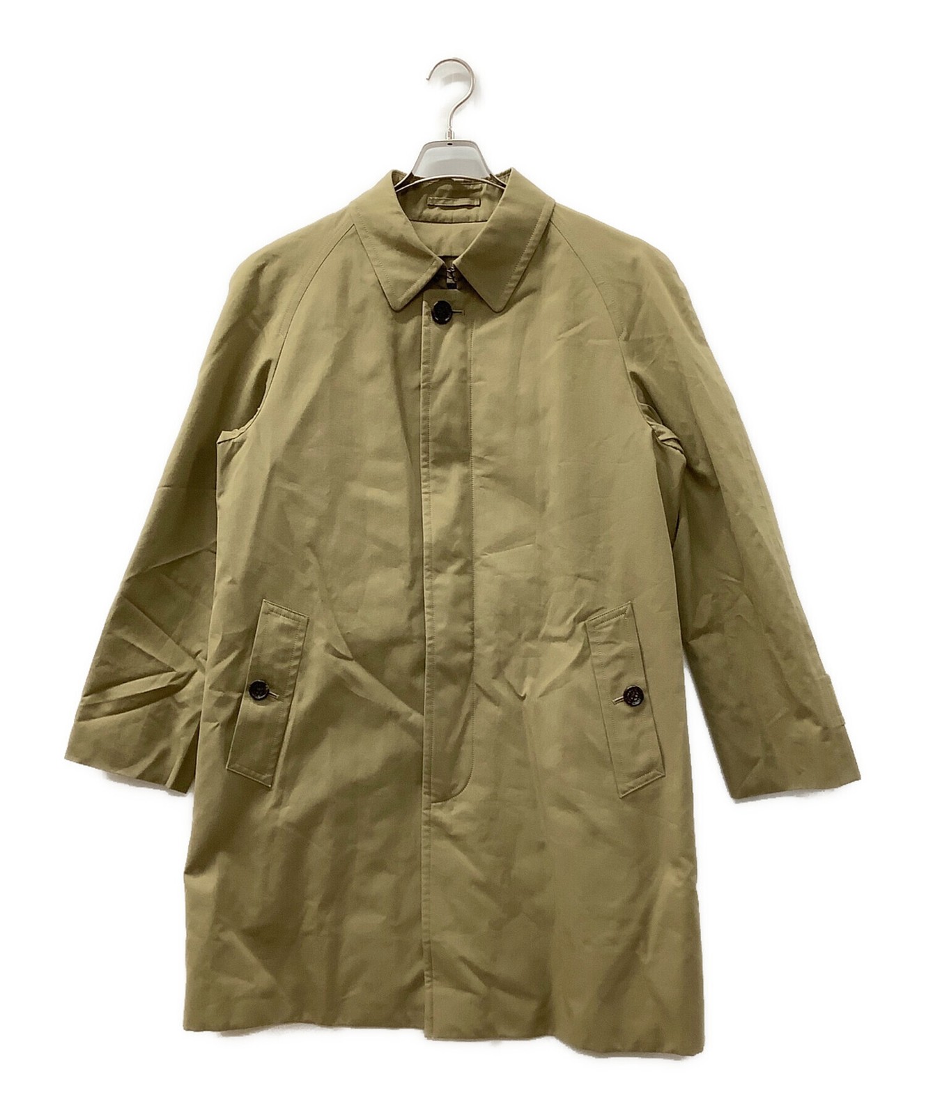 BURBERRY LONDON Men's Coat A1A85-677-72 Beige L Used - Liner Included