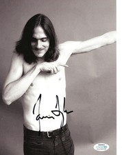 James Taylor Signed Autographed 8x10 Bare Chest b/w Photo ACOA