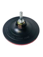 Schleifteller StüTzteller Polierscheibe 125Mm Klett Mit Spanndorn 3X