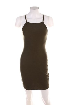 even&odd Kleid Minikleid XS grün