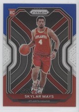 2020-21 Panini Prizm Red White & Blue Prizm Skylar Mays #255 11pj