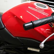 SHOGUN PR/BAR END SLIDERS BLACK SUZUK I 725-1539