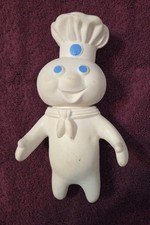 Vintage Pillsbury Doughboy Poppin' Fresh 7  Soft Rubber Doll Figure 1971