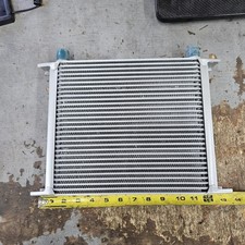LARGE PERFORMANCE SPORT OIL COOLER AN8 ALUMINUM 9"x11" CORE - NEW UNUSED