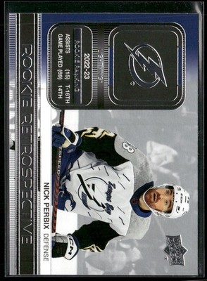 2023-24 Upper Deck #RR-15 Nick Perbix Rookie Retrospective