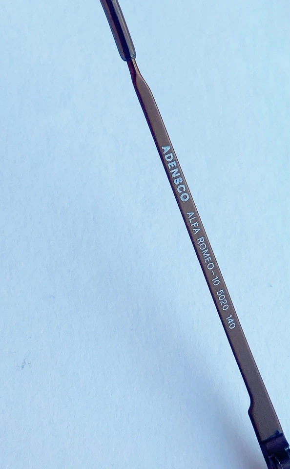 Alfo Romeo 复古飞行员眼镜棕色“活着”,罕见,很好! 140 RE:349 美元 — 第 3/4 张图片