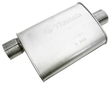 Dynomax Muffler Universal 3 In Offset Inlet 3 In Center Outlet 20 In Long Steel Dynomax Muffler Universal 3 In Offset Inlet 3 In Center Outlet 20 In Long Steel