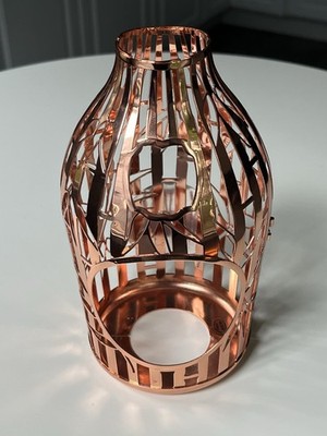 Brut Champagne Bottle Cage Cuvée Rose Laurent Perrier Bright Copper Decorative