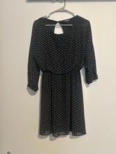 Express Dress Size Small Dress - Black White Pattern - Wear To Work
