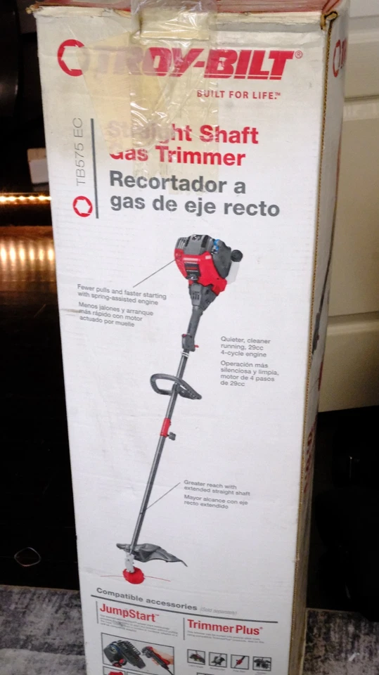 Troy-Bilt TB575 ECStraight Shaft String Trimmer NEW - Image 3 of 4