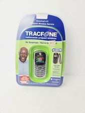 New Motorola C Series C139 Black Silver TracFone Cellular Phone Sealed