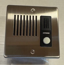 AIPHONE LE-DA Door Station Stainless Steel Flush-Mount Audio Open Box Ships FREE