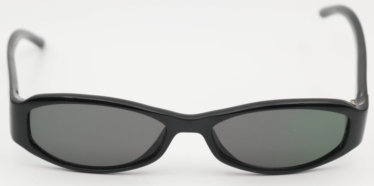 Gucci Gg 2500/S 584 Black/Gray Oval Sunglasses 53-15-130