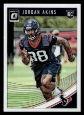 2018 Donruss Optic #141 Jordan Akins Rookie Houston Texans
