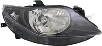 TYC 20-11969-05-2 Hauptscheinwerfer Rechts FüR Seat Ibiza IV (6J5, 6P1)