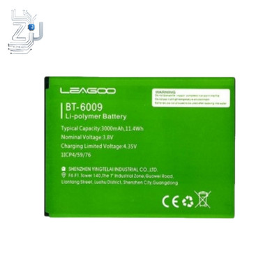  Battery for BT-6009 Leagoo with 3.8V 3000mAH 1 PCS Fast Delivery High Quality