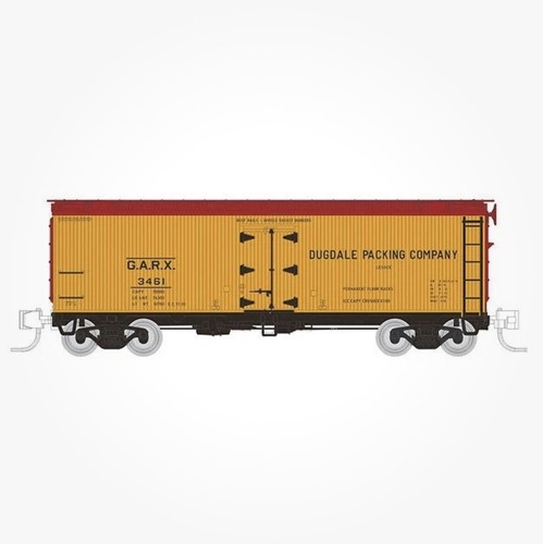 Nuevo RAPIDO 521012 ESCALA N GARX 37' Refrigeradores de Carne DUGDALE EMBALAJE CONJUNTO DE 4 Pack | Zustand: New