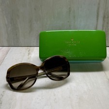 Kate Spade Colby Sunglasses Tortoise Oversized Butterfly Gradient Brown Lenses