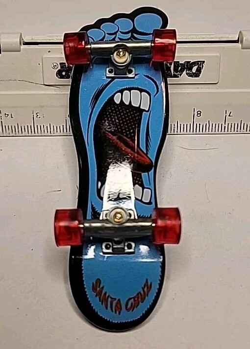 スケートボード TECHDECK Santa Cruz screaming foot Santa Cruz Screaming Foot Tech Deck shaped cruiser 96mm