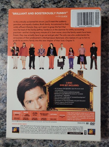 Arrested Development Season 1-3 DVD 1,2,3 NEVER TRUST STOCK PHOTOS - Picture 3 of 8