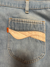 Vintage 1970's Levis Orange Tab Size 34 x 30 Corduroy on Back Pockets