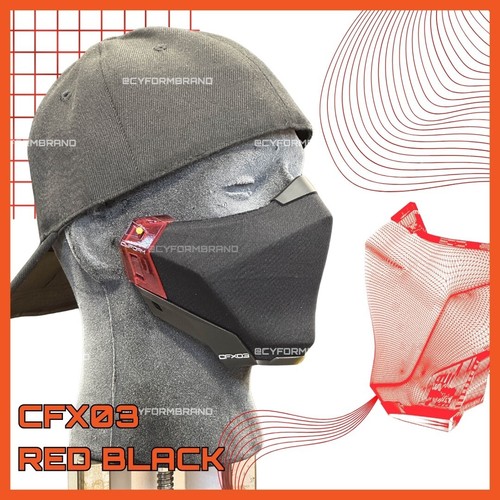 CFX03 Fashion 3D Print Facemask – Handmade Original, Perfect for Rider & Cosplay - Picture 25 of 40