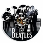 Beatles Vinyl Wanduhr Schallplatten Dekor Geschenk Geburtstag Urlaub Wohnkultur Musik